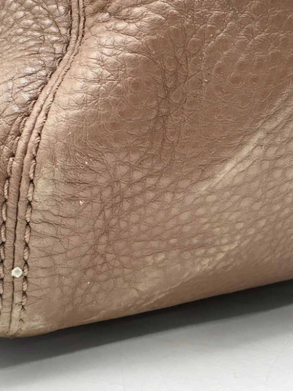 Coach Large Lexy Shoulder Bag F28511 Saddle Brown Leather Compartment Hobo